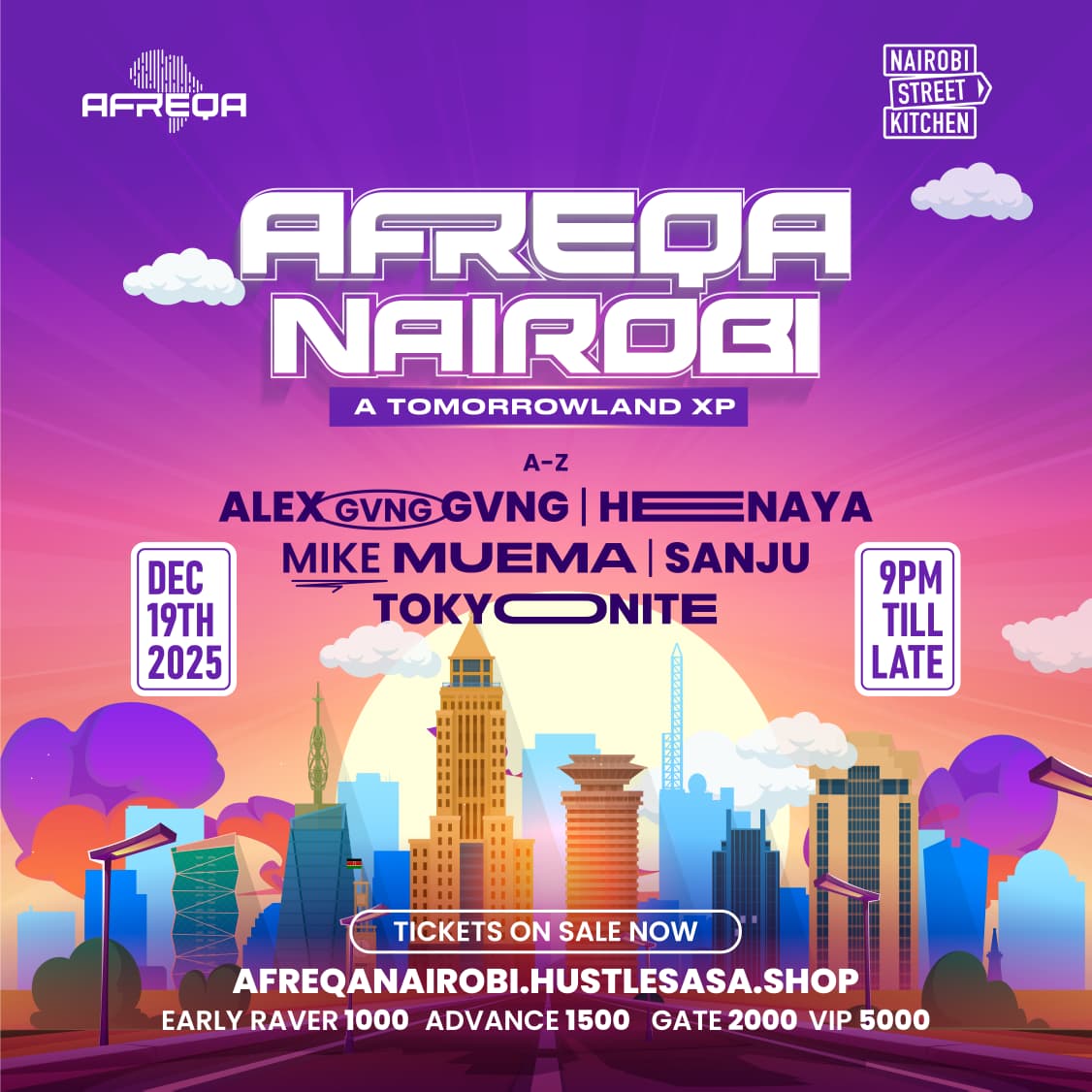 AFREQA Nairobi • A Tomorrowland XP